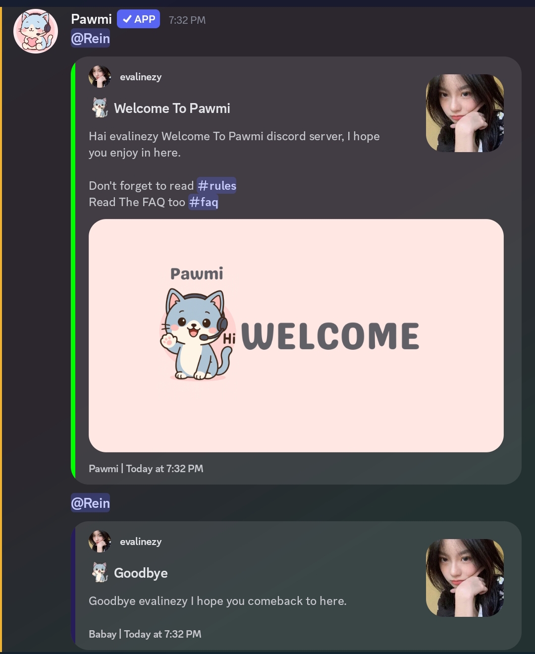 Welcome Goodbye Preview